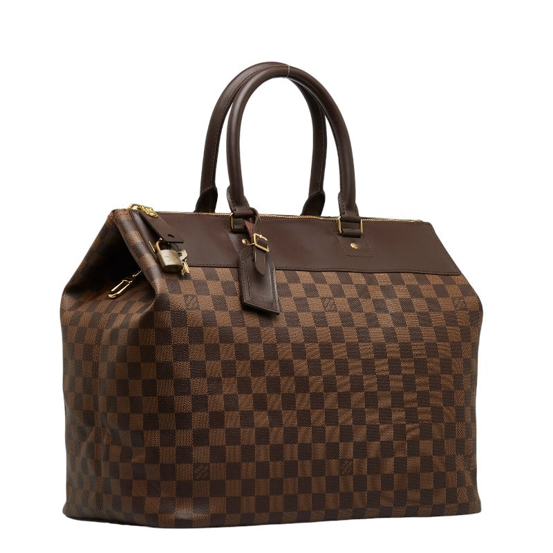 Louis Vuitton Damier Greenwich PM Handbag Boston Bag N41165
