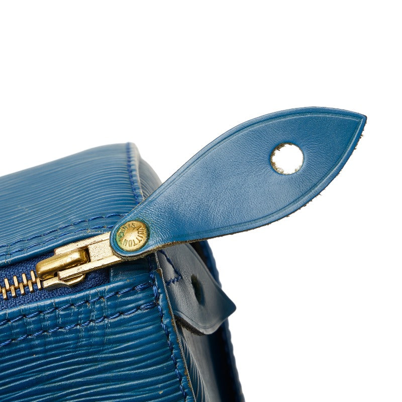Louis Vuitton Epi Speedy 30 Handbag M43005 Toledo Blue