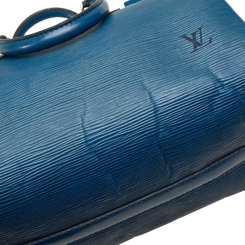 Louis Vuitton Epi Speedy 30 Handbag M43005 Toledo Blue