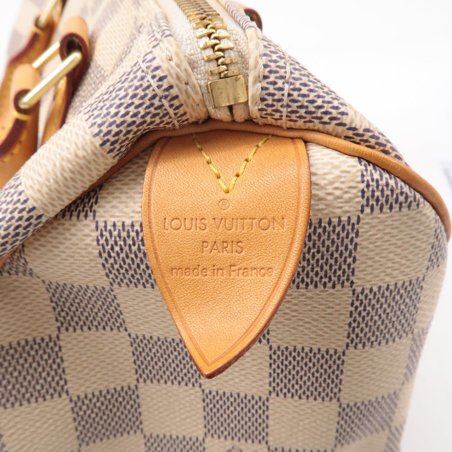 Louis Vuitton Damier Azur Speedy 25 Boston Bag Hand Bag N41371