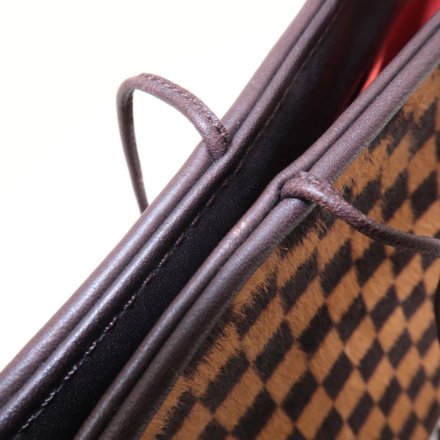 Louis Vuitton Damier Sauvage Impala Hand Bag Brown M92133