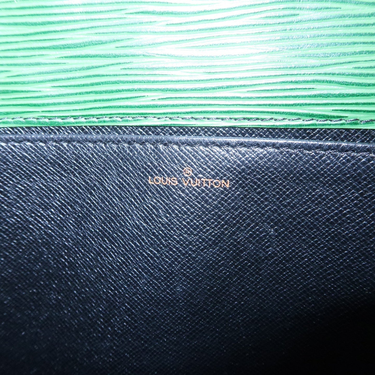 Louis Vuitton Epi Iena 28 Clutch Bag Borneo Green M52724