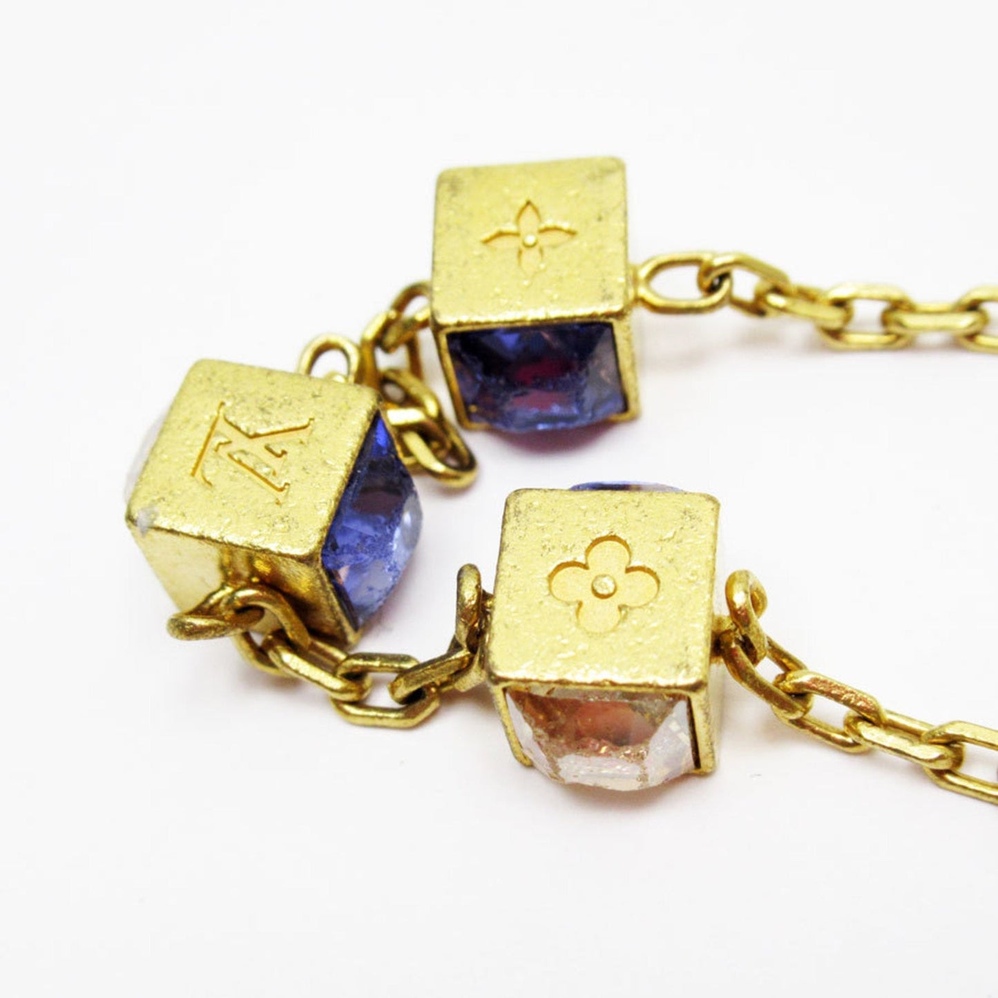 Louis Vuitton Clear Clear    Plating Charm Bracelet