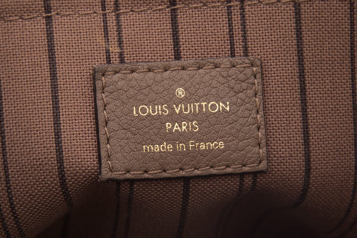 Louis Vuitton 2015 Dark Taupe Empreinte Mazarine HandBag