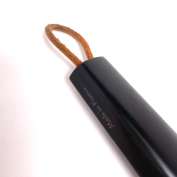 HERMES Other shoes 052052ZH Wood black shoehorn short Serie made of wood mens(Unisex) Used