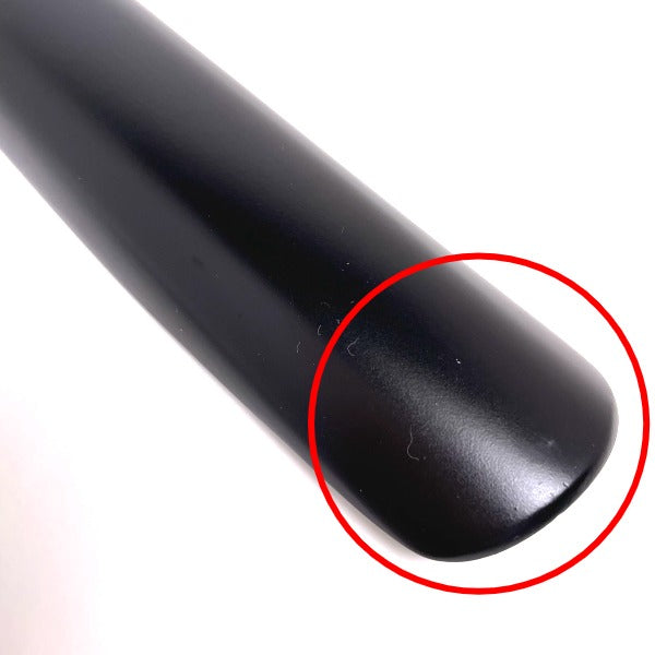 HERMES Other shoes 052052ZH Wood black shoehorn short Serie made of wood mens(Unisex) Used