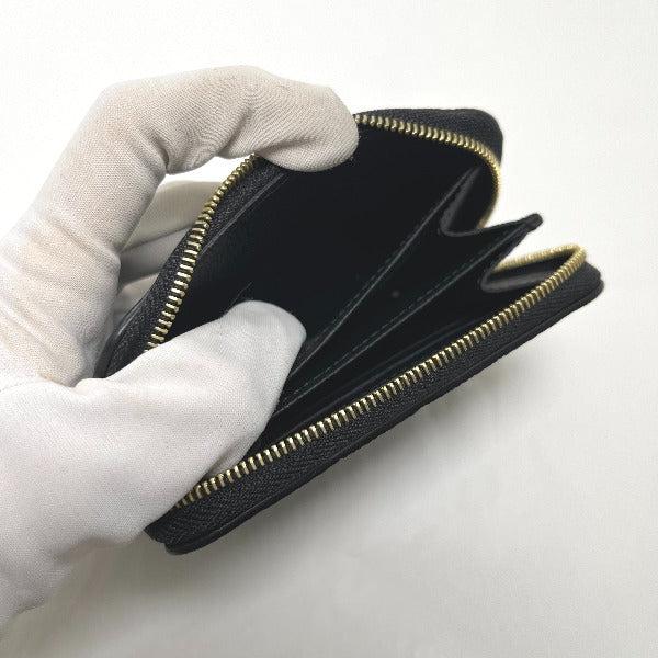 LOUIS VUITTON Coin case M60574 Monogram Ann Platt Noir Monogram Ann Platt Zip around purse