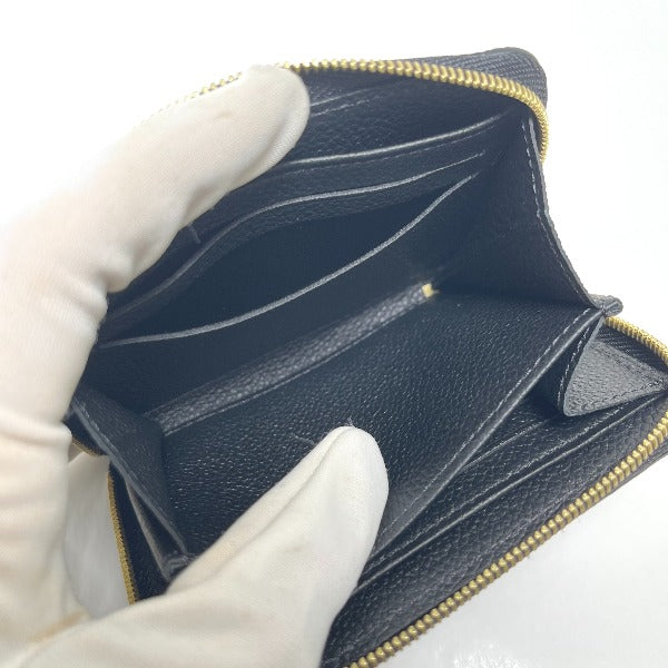 LOUIS VUITTON Coin case M60574 Monogram Ann Platt Noir Monogram Ann Platt Zip around purse