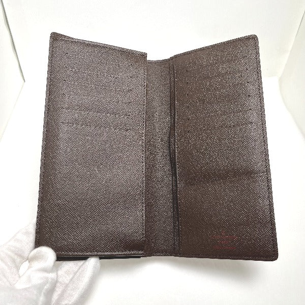 LOUIS VUITTON Bifold Wallet N60017 Damier canvas Brown Wallet with card pocket Damier Portefeuille Blaza mens(Unisex) Used