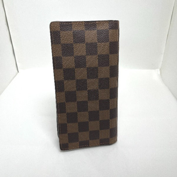 LOUIS VUITTON Bifold Wallet N60017 Damier canvas Brown Wallet with card pocket Damier Portefeuille Blaza mens(Unisex) Used