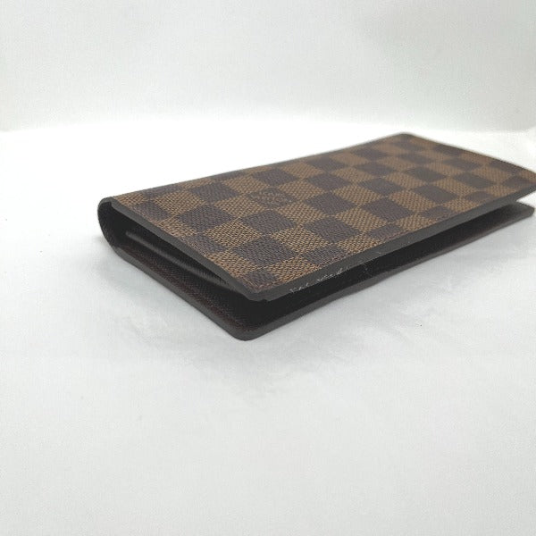 LOUIS VUITTON Bifold Wallet N60017 Damier canvas Brown Wallet with card pocket Damier Portefeuille Blaza mens(Unisex) Used