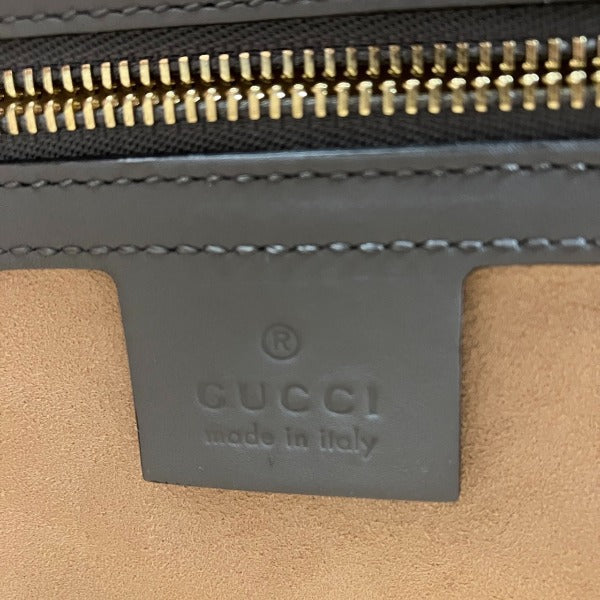 GUCCI Handbag 459076 Bamboo gray 2WAY Bamboo Women Used