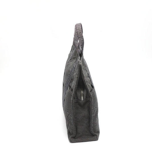 HERMES Tote Bag canvas gray MM Her Line unisex(Unisex) Used