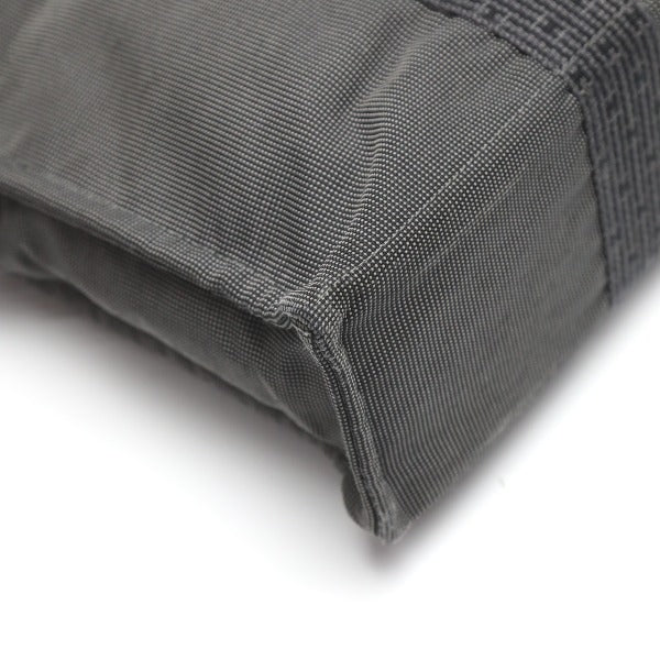 HERMES Tote Bag canvas gray MM Her Line unisex(Unisex) Used