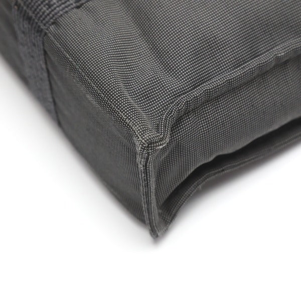 HERMES Tote Bag canvas gray MM Her Line unisex(Unisex) Used