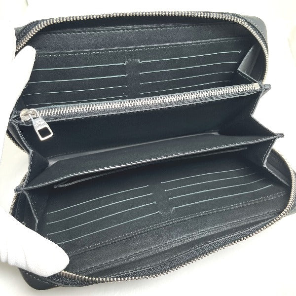 LOUIS VUITTON business bag N41590 Damier canvas cobalt Wallet Damier Cobalt Zippy XL mens Used