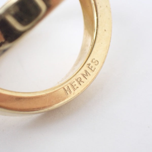 HERMES Scarf ring Other gold Gold Plated Accessories unisex(Unisex) Used