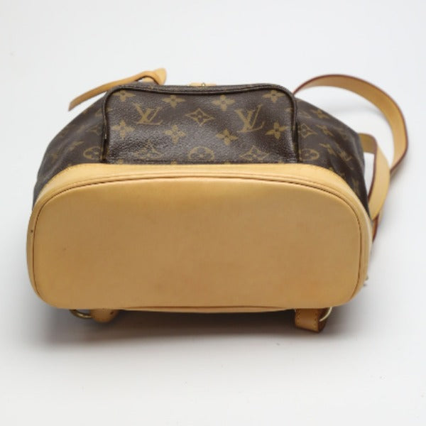 LOUIS VUITTON Backpack M51136 Monogram canvas Brown MontsourisMM