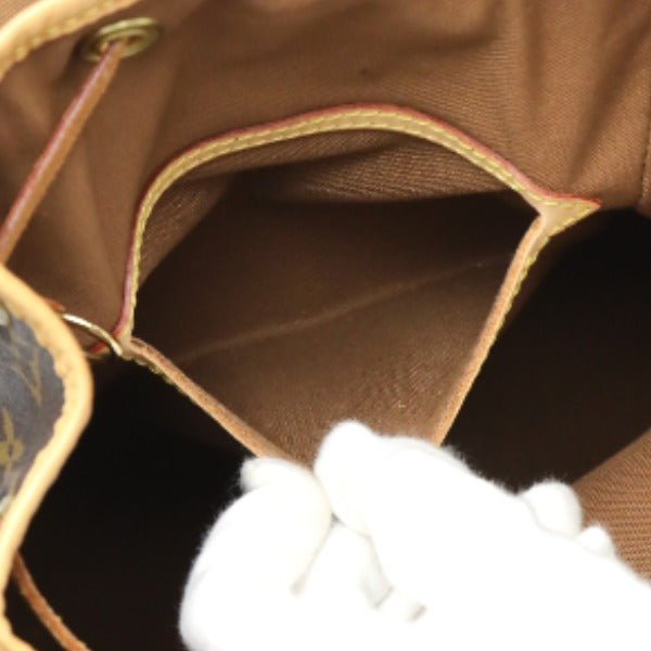 LOUIS VUITTON Backpack M51136 Monogram canvas Brown MontsourisMM