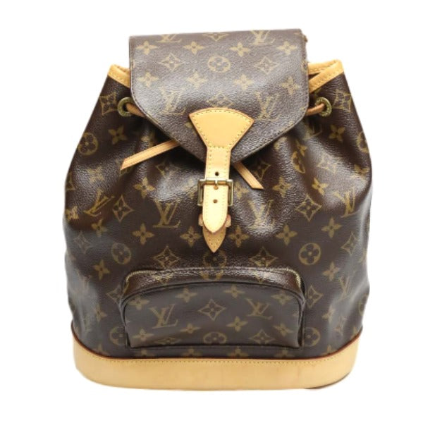 LOUIS VUITTON Backpack M51136 Monogram canvas Brown MontsourisMM