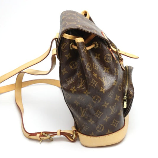 LOUIS VUITTON Backpack M51136 Monogram canvas Brown MontsourisMM