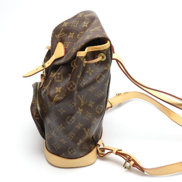 LOUIS VUITTON Backpack M51136 Monogram canvas Brown MontsourisMM