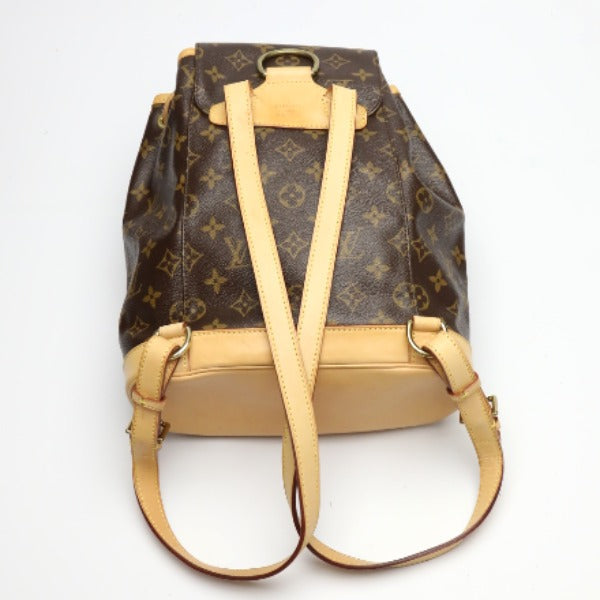 LOUIS VUITTON Backpack M51136 Monogram canvas Brown MontsourisMM