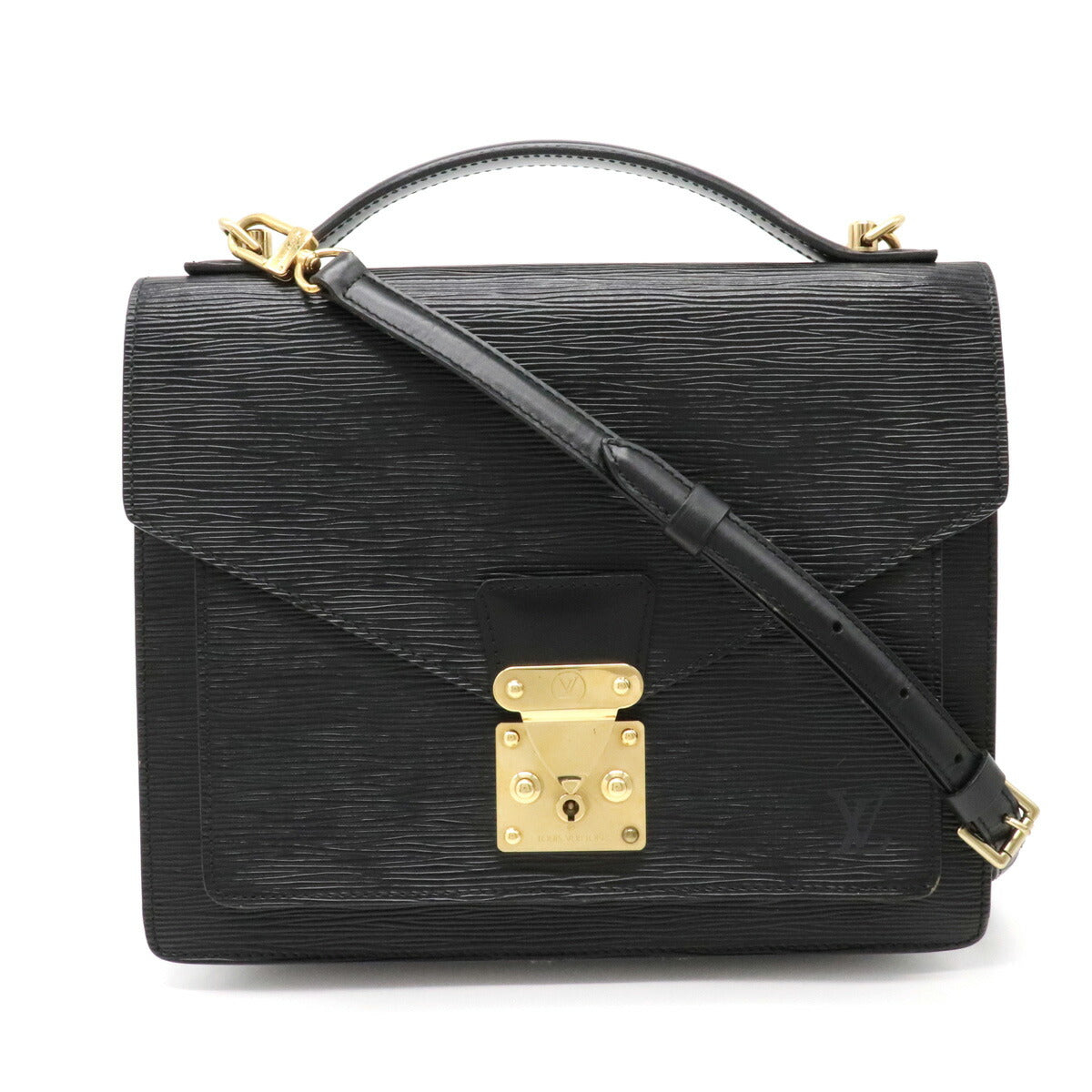 Louis Vuitton Epi Monceau Shoulder Bag M52122