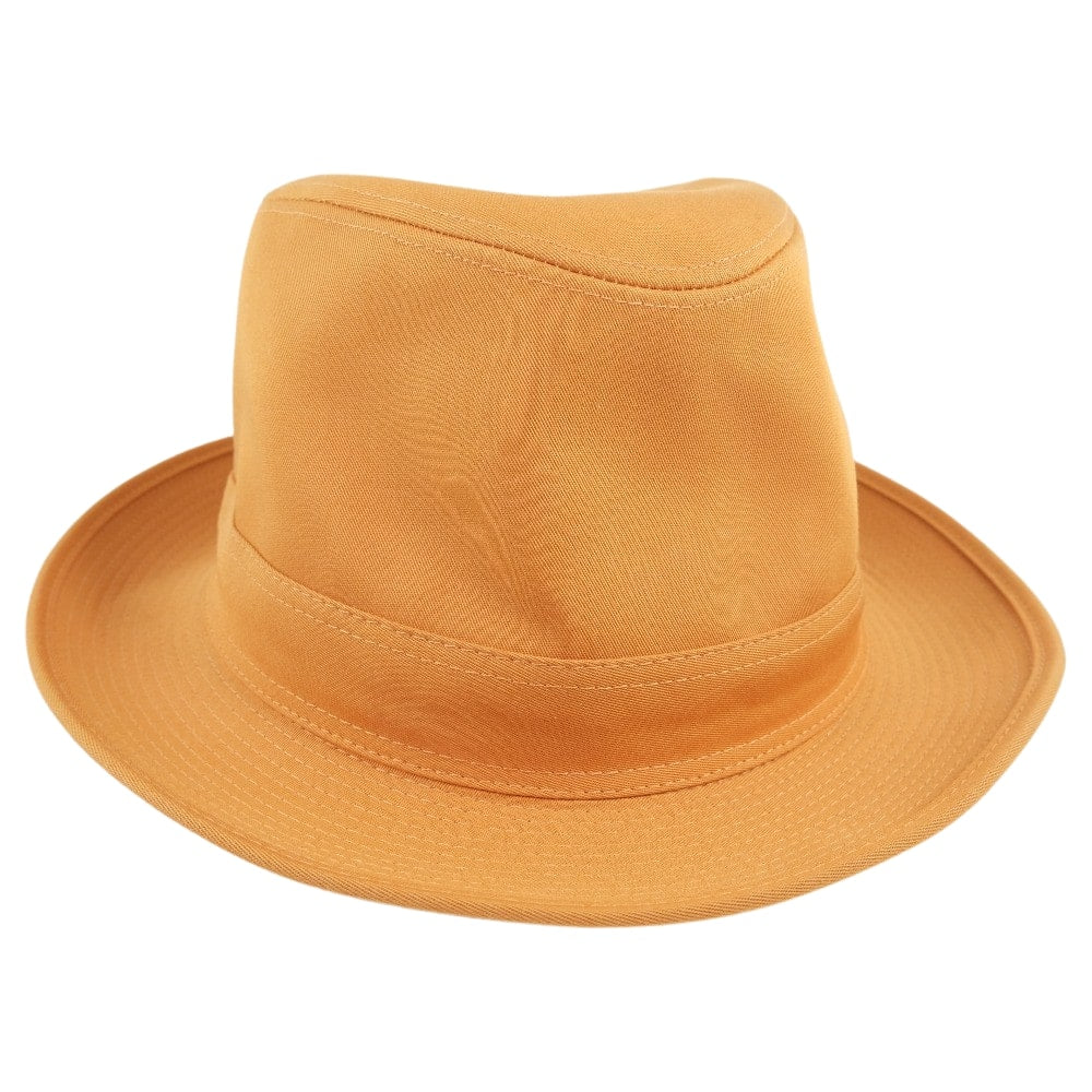 HERMES hat Cotton, Linen Orange mens(Unisex) 58 Used