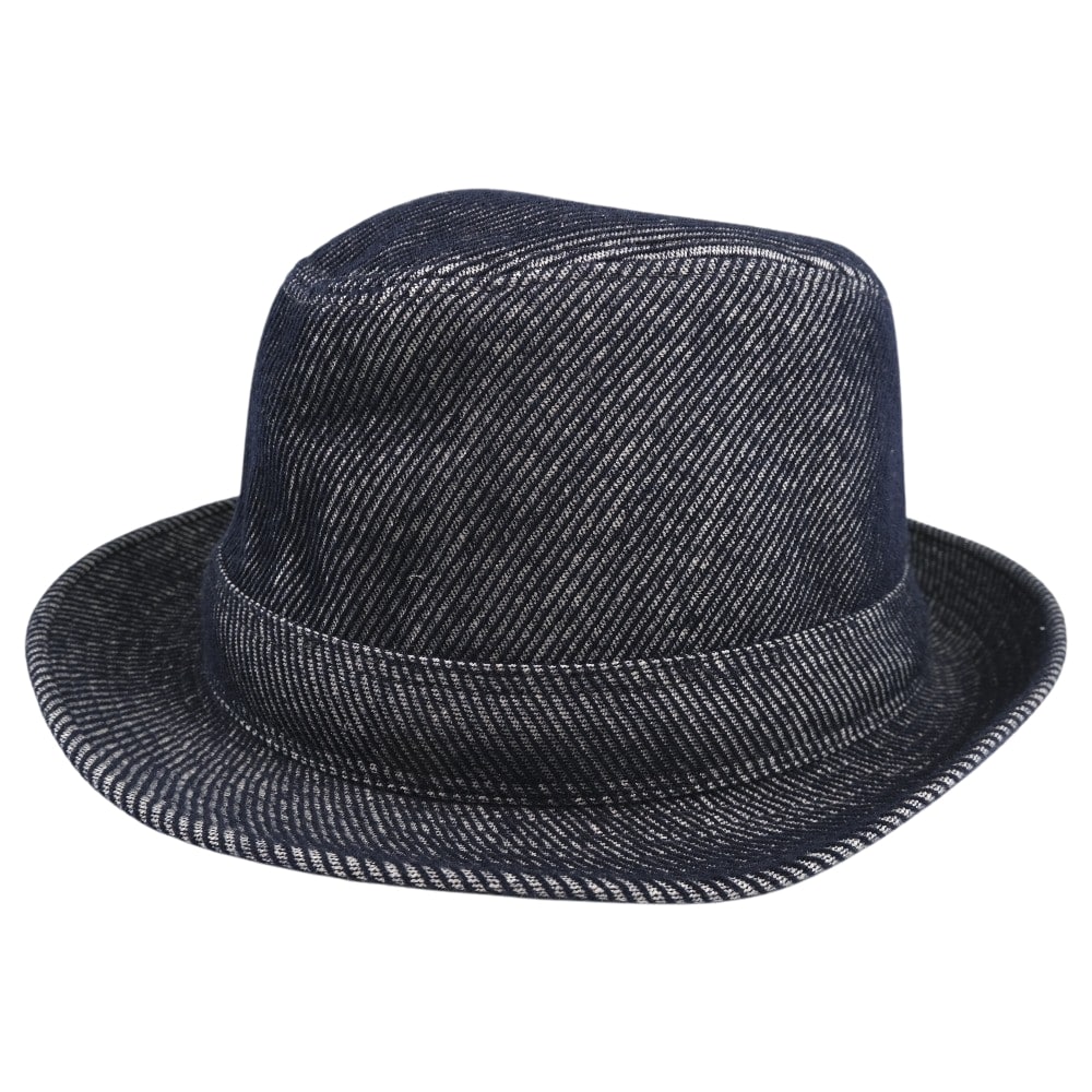 HERMES hat wool Navy mens(Unisex) 58 Used
