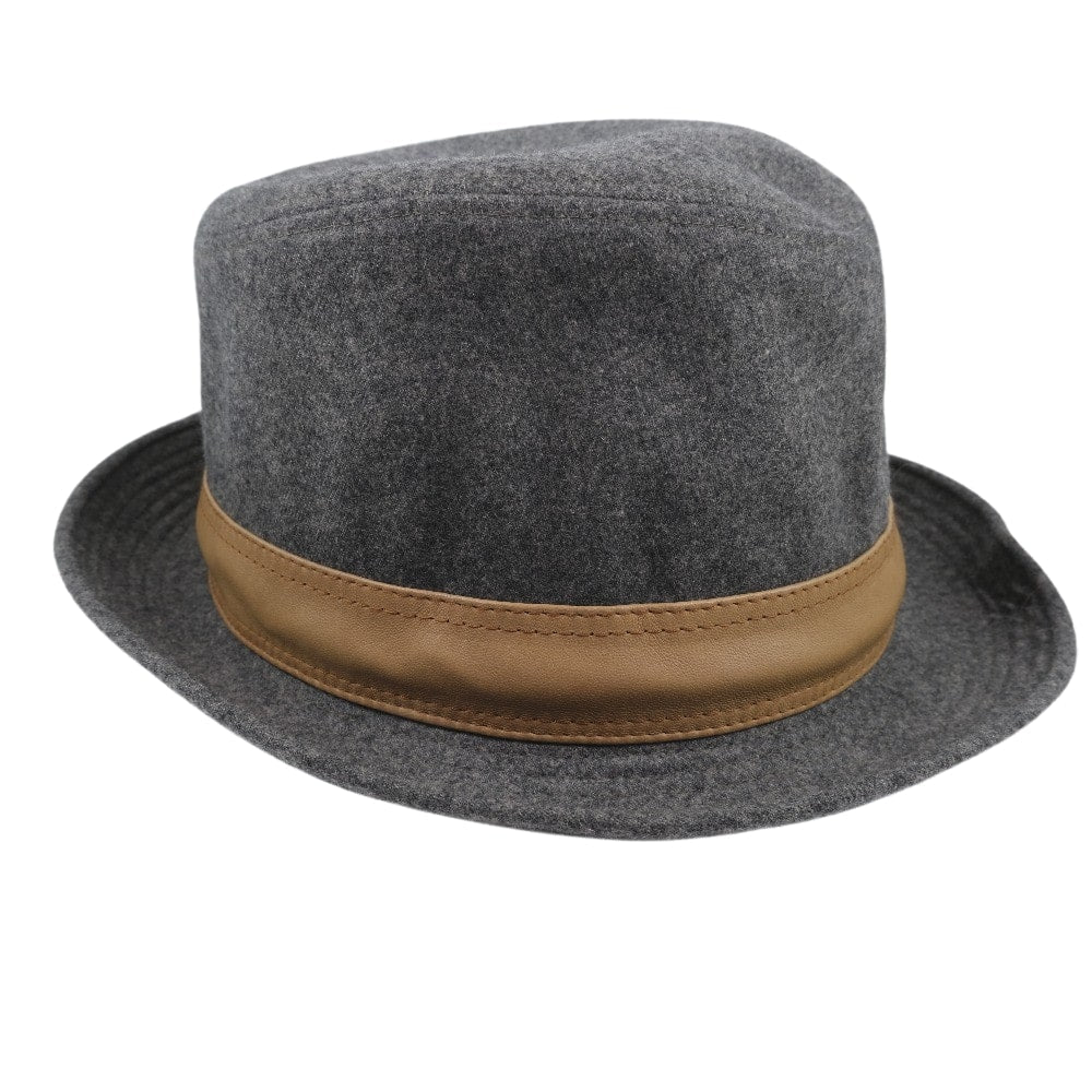 HERMES hat cashmere gray mens(Unisex) 58 Used