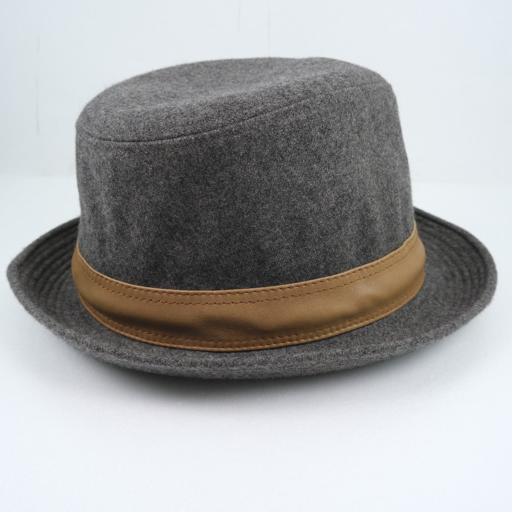 HERMES hat cashmere gray mens(Unisex) 58 Used
