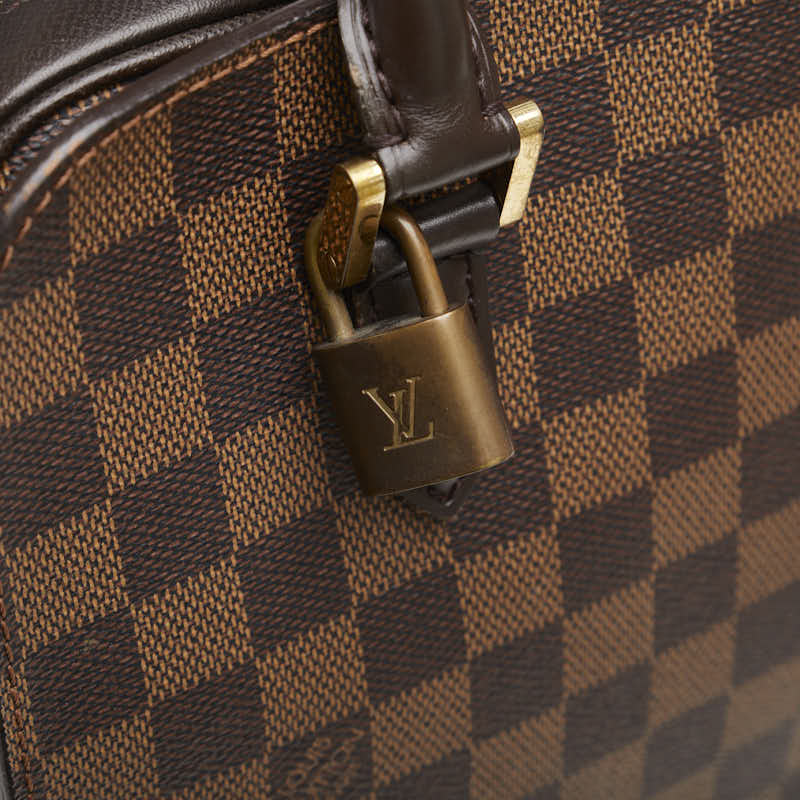 Louis Vuitton Damier Triana Handbag N51155 Brown