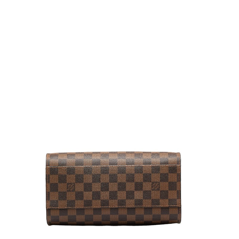 Louis Vuitton Damier Triana Handbag N51155 Brown