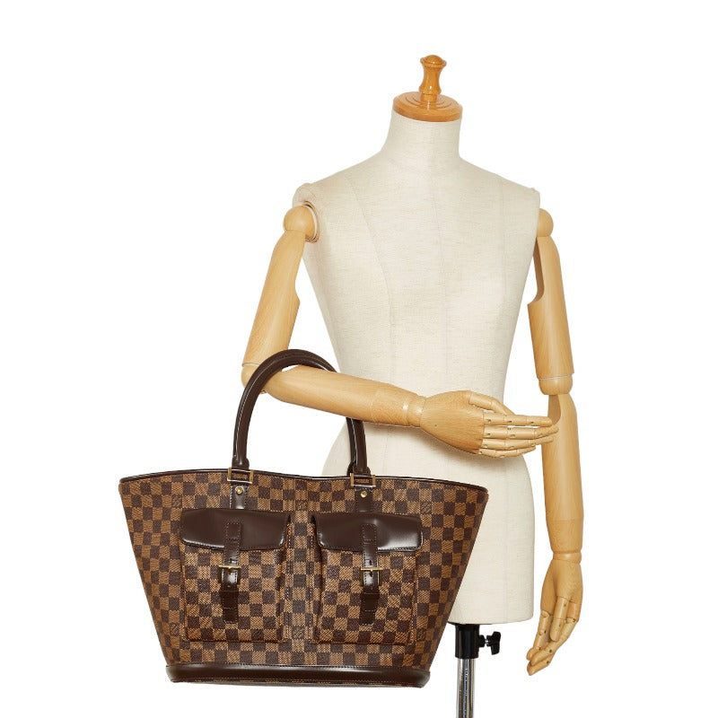 Louis Vuitton Damier Manosque GM Handbag Tote Bag N51120