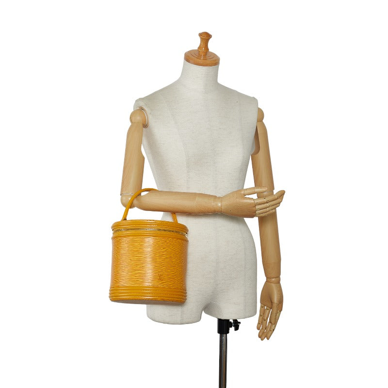 Louis Vuitton Epi Cannes Vanity Bag M48039 Tassili Yellow