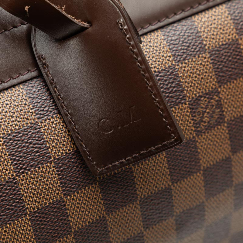 Louis Vuitton Damier Greenwich PM Handbag Boston Bag N41165