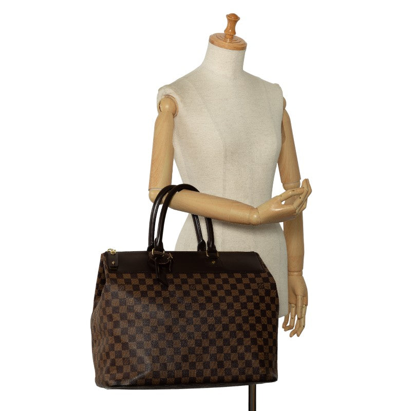 Louis Vuitton Damier Greenwich PM Handbag Boston Bag N41165