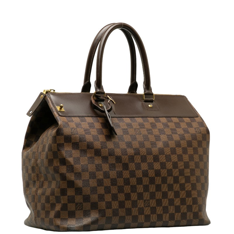 Louis Vuitton Damier Greenwich PM Handbag Boston Bag N41165