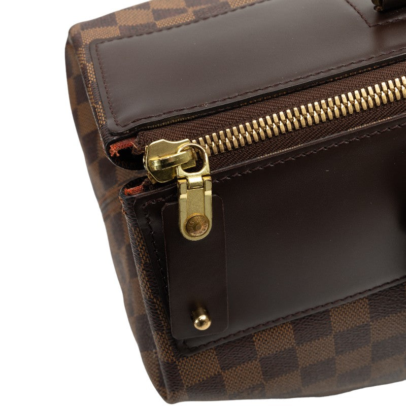 Louis Vuitton Damier Greenwich PM Handbag Boston Bag N41165