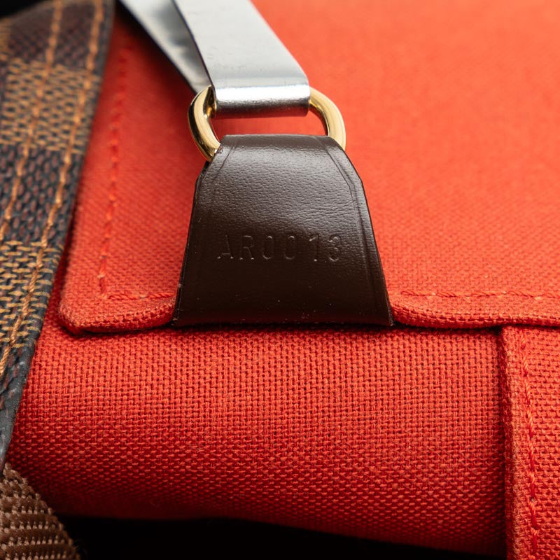 Louis Vuitton Damier Greenwich PM Handbag Boston Bag N41165