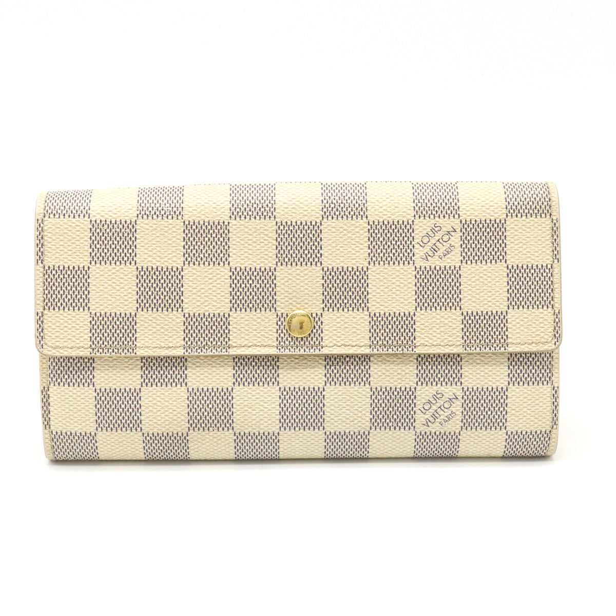 Louis Vuitton Damier Azur Portefeuille Sarah Long Wallet