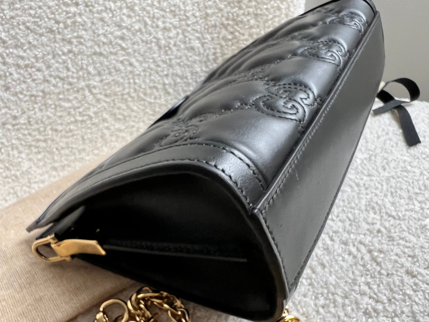 Gucci GG Matelasse Black Shoulder Bag (RRP £2230)