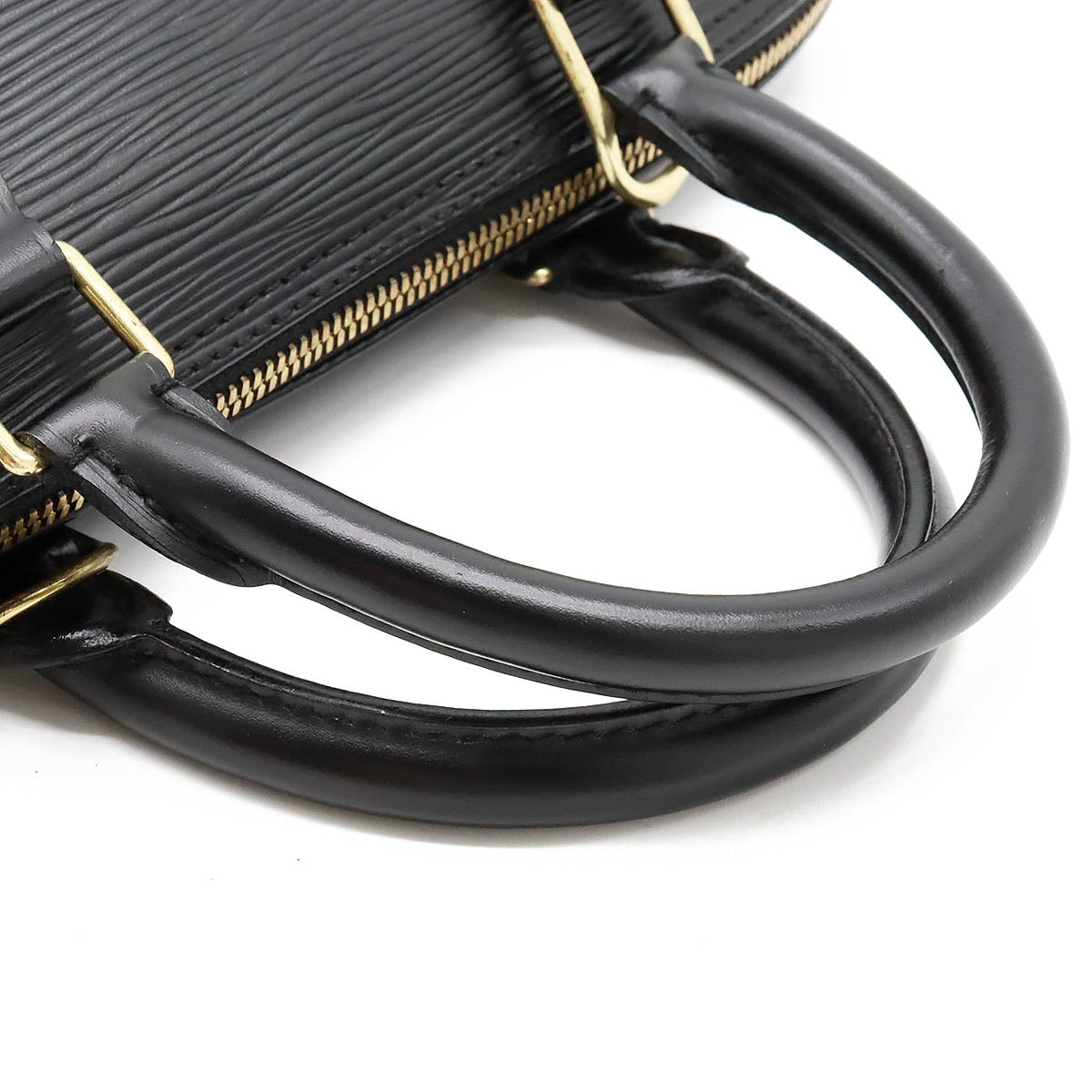 Louis Vuitton Epi Alma Handbag Noir M52142