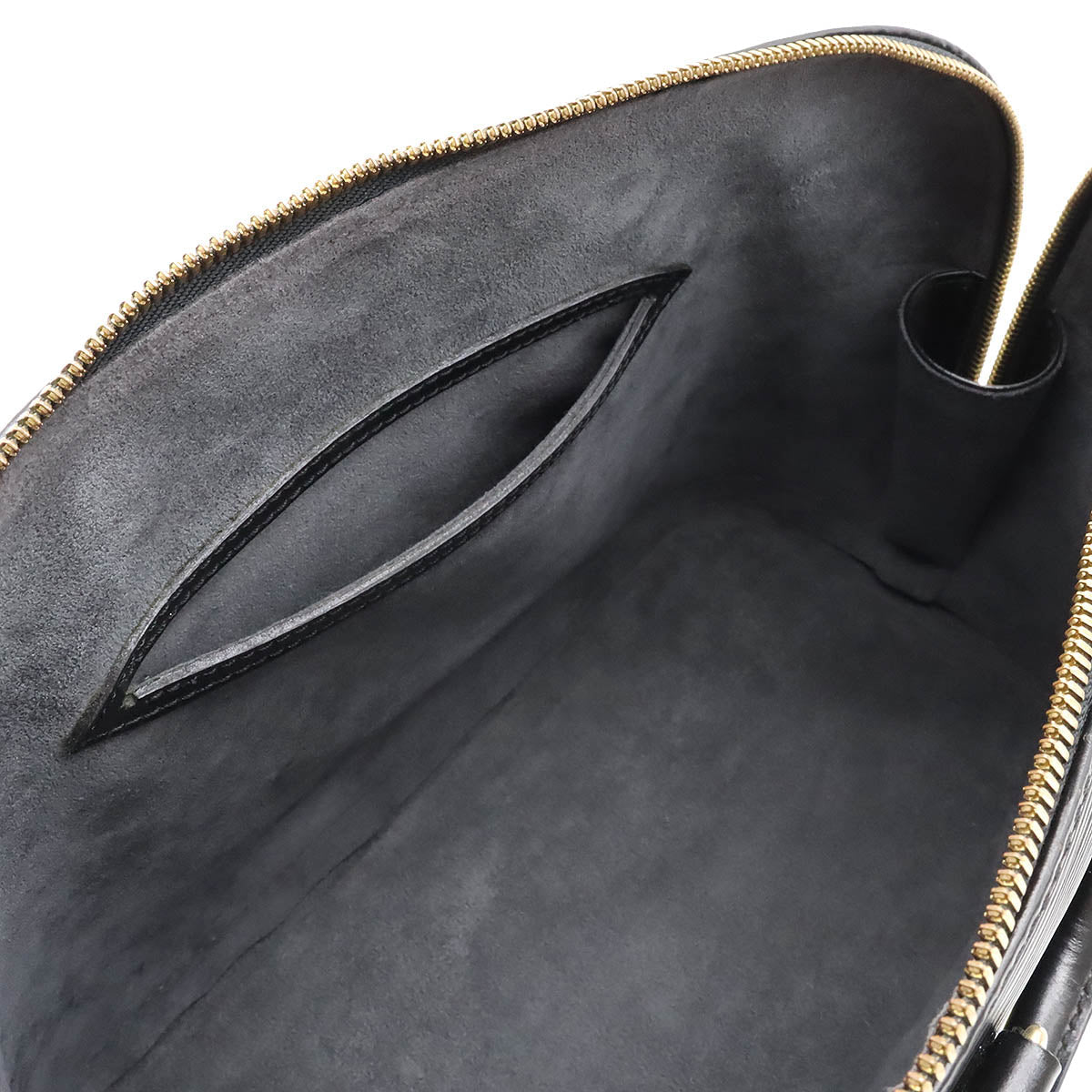 Louis Vuitton Epi Alma Handbag Noir M52142