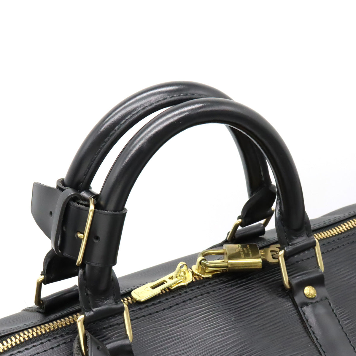 Louis Vuitton Epi Keepall Black M42962