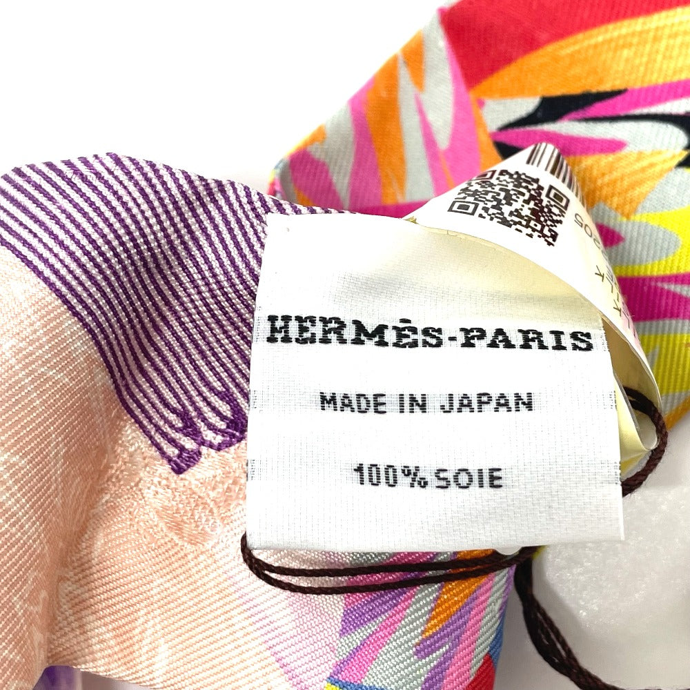 HERMES scarf 100% silk multicolor 2022 limited model Kyoto Marble Women Used
