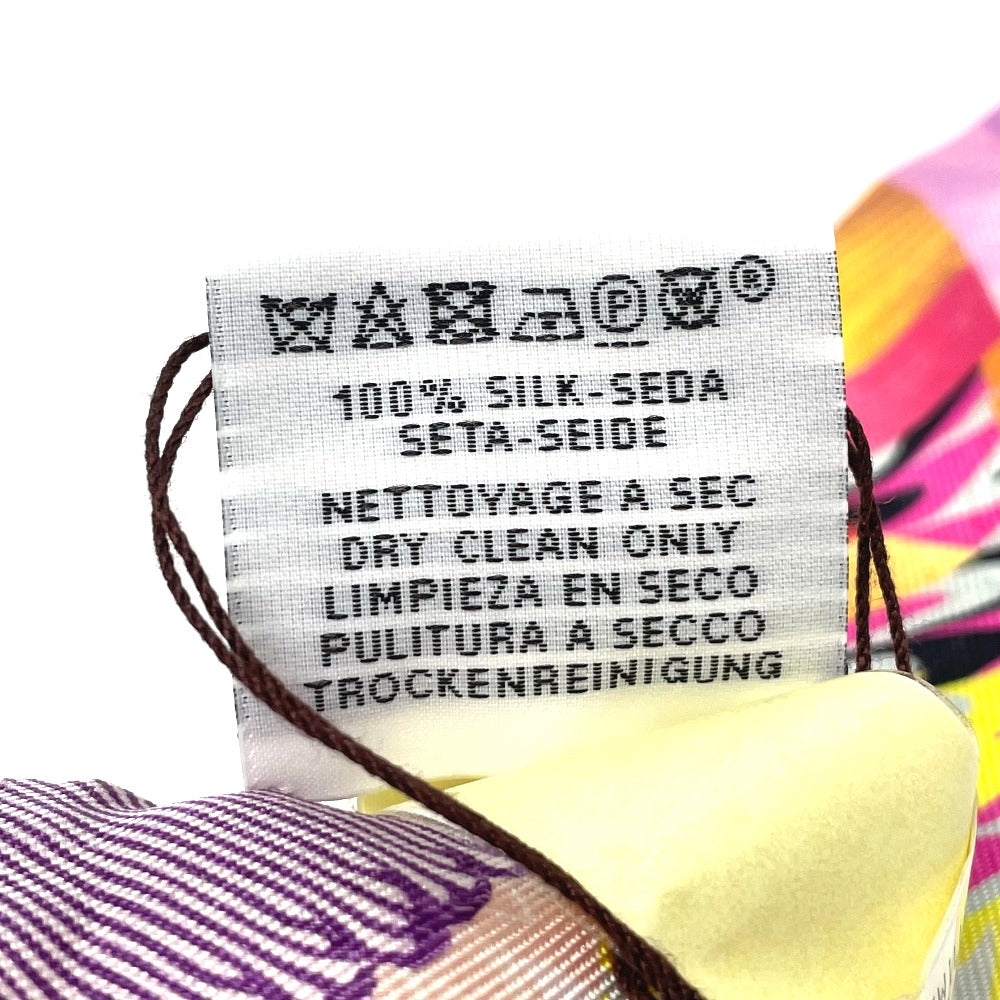 HERMES scarf 100% silk multicolor 2022 limited model Kyoto Marble Women Used