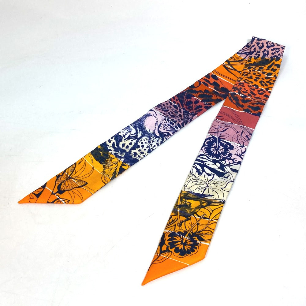 HERMES scarf silk multicolor bandeau scarf Twilly Twilly Women Used