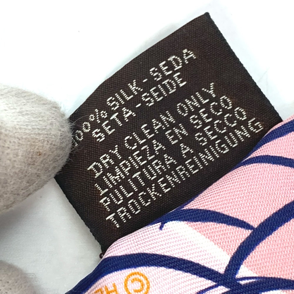 HERMES scarf silk multicolor bandeau scarf Twilly Twilly Women Used